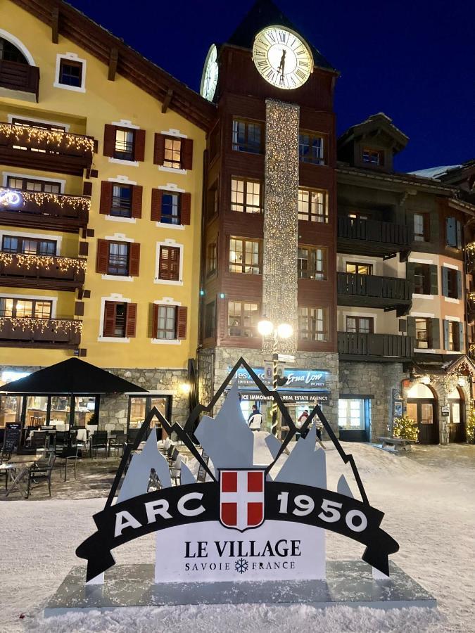 Appartement Arc 1950 M, Ski Au Pied, Piscine Exterieure Chauffee, Remontees Mecaniques A 100M, Sauna Et Salle De Sports Les Arcs  Kültér fotó